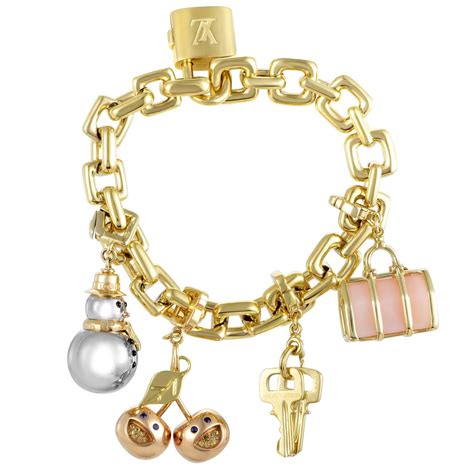 charm bracelet louis vuitton